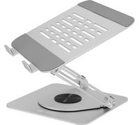 Raidsonic Icy Box Support d'ordinateur portable IB-NH300-R rotatif, réglable en hauteur, inclinable