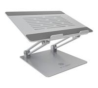 ICY BOX Support pour Ordinateur Portable en aluminium, Réglable en hauteur, Autonome, Dissipant la chaleur, Jusqu'à 17 pouces, Compatible avec MacBook, Dell, Lenovo, Samsung et plus, IB-NH300