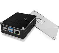 ICY BOX IB-RP110 - Boîtier de protection en aluminium (compatible Raspberry Pi 4)