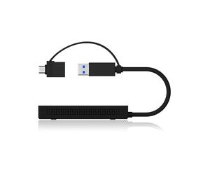 ICY BOX IB-SPL1029AC adaptateur graphique USB 3840 x 2160 pixels Noir