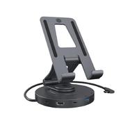 ICY BOX IB-TH100-DK Station d'accueil Tablette/Smartphone Anthracite, Noir