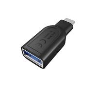 ICY BOX USB 3.0 C - USB 3.0 A Noir, Adaptateur