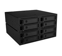 ICY BOX SAS III 12 GB/s et SATA III 6 GB/s, Mini SAS HD Host, Ventilateurs 5 Pouces
