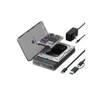 ICY Box Spade Base 388 (boîtier SATA 2,5"/3,5"), USB 3.2 Gen 1 Type-C, Jusqu’à 5 Gbit/s, UASP, Plug & Play, sans Outil, LED, Jusqu’à 30 to, IB-388-CU3
