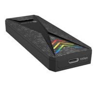 Raidsonic Icy Box Boîtier SSD M.2 NVMe IB-1805ML-CU31 USB-C 10 Gbit/s RGB Jusqu'à 2 To