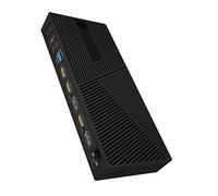 ICY BOX Station d'accueil USB-C (13-en-1) avec 3X HDMI & 2X DP (5K 30Hz | 4K 60Hz), Docking Station USB-C pour Ordinateur Portable (2,5 Gbit Ethernet, 6 Ports USB 3.2 Gen 2, PD 100W), IB-DK2246AC