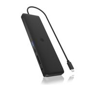 ICY BOX Station d'accueil USB-C IB-DK2116-C Convient pour les marques: universel avec fonction de chargement, lecteur