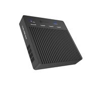 ICY BOX Station d'accueil USB4 IB-4013M – Clonage 1:3 4x M.2 NVMe 40 Gbit/s Aluminium Noir