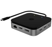 ICY BOX Station d'accueil pour Notebook 8 K USB4 (USB-C®) IB-DK408-C41 Adapté aux marques (station