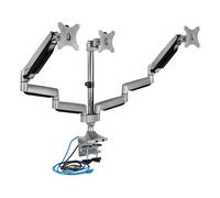 Icy Box Triple-monitorhalterung, Ib-ms505-ti - Silber