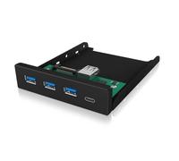 Raidsonic Icy Box Panneau avant IB-HUB1418-i3