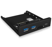 ICY BOX USB 3.0 Front Panel black IB-HUB1417-i3