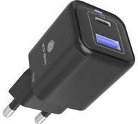 Raidsonic Icy Box Chargeur mural IB-PS1020-PD 2 ports USB-C & USB-A 20W PD 3.0 noir