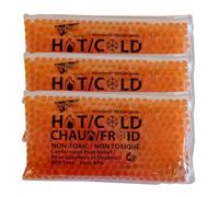 ICY-COOLS - Pack de Froid Réutilisable, pour Glacières et Sacs Isothermes, Lot de 3 (orange)