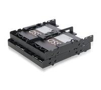 ICY DOCK Flex-Fit Quattro MB344SP - Compartiment pour lecteur de support de stockage - 2.5" - noir