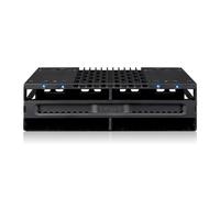 ICY DOCK FlexiDOCK MB024SP-B Rack mobile à 4 baies 2,5 SAS/SATA SSD/HDD sans outils pour baie 5,25"