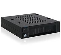 Icy Dock flexiDOCK MB521SP-B Rack au Design extraire Direct Hot Swap, Station d'accueil Interne, Docking pour 1 SSD ou HDD 2.5" SATA/SAS sans Plateau de Disque Dur dans Un Baie de 3.5"