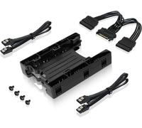 ICY Dock MB290SP-B DUAL Einbaurahmen IcyDock 2x2x6,3cm IDE/SATA in 3,5" intern sw