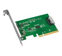 Icy Dock Carte PCIe 5.0 x8 NVMe EXLink MB409A5 - 1x MCIO 8i (SFF-TA-1016), bifurcation requise
