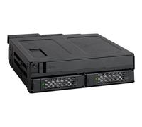 ICY Dock MB602SPO-B Carte-mère IcyDock 2x6,3cm SATAI-III dans 1x5,25" HDD/SSD retail