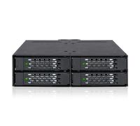 Icy Dock "MB607SP-B Obturateur de baie de lecteur 13,3 cm (5.25"") Cage disque dur Noir, Fond de panier"