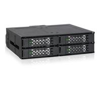 Icy Dock "MB607SP-B Obturateur de baie de lecteur 13,3 cm (5.25"") Cage disque dur Noir, Fond de panier"