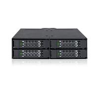Icy Dock Obturateur de baie MB607SP-B 13,3 cm (5,25") Cage disque dur Noir, Fond de panier