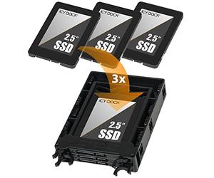 ICY Dock mb610sp 3 x 2,5 "
