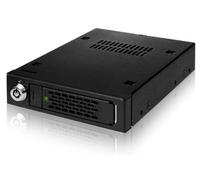 Icy Dock MB991SK-B, SATA, Serial ATA II, Serial ATA III, 6.35 cm (2.5"), Schwarz, Metall, 400g, 10.16 cm