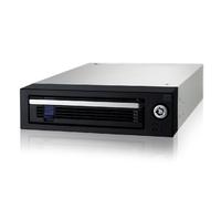 Icy Dock Rack amovible MB876SK-B – Aluminium Hot-swap 3,5"/2,5" SATA/SAS pour baie 5,25"