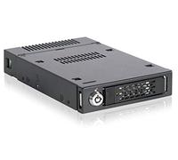 ICY DOCK Rack Mobile, boîtier de Rack pour SSD M.2 NVMe PCIe3.0/4.0 (2230, 2242, 2260, 2280, et 22110) pour Baie de Disque 3.5" (1 x U.2 SFF-8639) - ToughArmor MB601M2K-1B