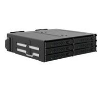 Icy Dock Boîtier 5,25" ToughArmor MB118VP-B – 6x SSD U.2/U.3 NVMe PCIe 4.0, 3x SlimSAS 8i (métal)