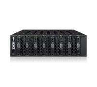 Icy Dock ToughArmor MB873MP-B Boîtier de Disque Dur V2 pour M.2 5,25", PCI Express NVMe 4.0 - SFF-8612 OCuLink Interface Interne - Noir