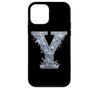 ICY Letter Y Winter Design Flocons de Neige Coque pour iPhone 12 Mini