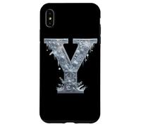 ICY Letter Y Winter Design Flocons de Neige Coque pour iPhone XS Max