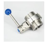 ICYJRFHLTF 1-1/2" 38mm 304 Stainless Steel Thread Union Connection Valve Brew Beer Dairy Product