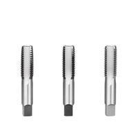 ICYJRFHLTF 3Pcs Hand Thread Tap Set HSS Metric Tap 0.4/0.45/0.6mm Metal Screw Tap Drill M2/M2.5/M3.5 Hand Tool Set(3pcs M2x0.4) ICYJRFHLTF