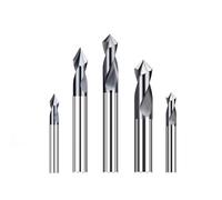 ICYJRFHLTF Drill 2-12mm 2 Flute Chamfer 90 Degree Stub Start Location Bit Carbide(10xD10x75Lx90degree) ICYJRFHLTF