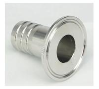 ICYJRFHLTF Fit Tube I/D 19mm Barbed x 1.5" Tri Clamp 304 Stainless Steel Tri-Clover Fitting Homebrew