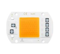 ICYJRFHLTF Indoor Lighting, Pack of 6, LED COB Chip Diode Lamp Grow Plant Light AC110V 10W/20W/30W/50W Full Spectrum Lamp No Need Driver(Warm White,110V 10W)