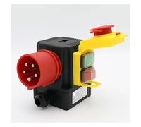 ICYJRFHLTF Interrupteur électromagnétique KOA1L 400 V 12/8 A, protection contre les pannes de courant et les sous-tensions, interrupteurs for machines-outils, couvercle d'arrêt rapide ICYJRFHLTF