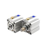 ICYJRFHLTF SSA Compact Single Acting-Push Pneumatic Air Cylinder SSA20/25/32/40/50-5/10/15/20/25/30(Stroke 30mm) ICYJRFHLTF