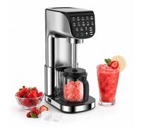 IcyTreat IC-1010 EU Sorbetière 12 en 1 - 500 W Capacité 568 ml - Argent