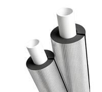 ID 6-110mm Isolation de Tuyau Autocollant, Tube en Mousse Antigel Pré-Fendu | Isolant Tuyau Avec Feuille d'aluminium, Isolation de Tuyau Imperméable pour Unités Cvc Chauffag(ID13.0MM X T10MM)