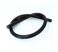 ID 6.5mm 8mm 10mm 12mm Tuyau De Liquide De Refroidissement Droit En Silicone Tuyau De Refroidisseur Intermédiaire De 1 Mètre De Longueur Tuyau D'admission(Black 8mm)