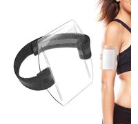 ID Badge Holder, Card Armband, Ski Pass Sleeve, Waterproof Clear Band for Secure Hands-Free Carry, Adjustable Comfortable Fit for Men Women Outdoor Travel 1-Piece Universal