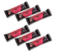 ID Bars Barre Protéinée 30% avec Vitamines Saveur Fraise Enrobée Chocolat au Lait - Sans Gluten, Source de Protéines | Boîte de 6 x 60 g (Total 360 g)