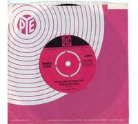 I'D BE FAR BETTER OFF WITHOUT YOU 7 INCH (7" VINYL 45) UK PYE 1964