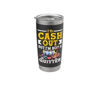 Id Cash Out n'est pas une machine à sous de la roulette du casino Gobelet isotherme en acier inoxydable double paroi