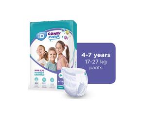 iD Comfy Junior Pants - Couche-culotte pour enfant - 4-7 ans - 14 pièces